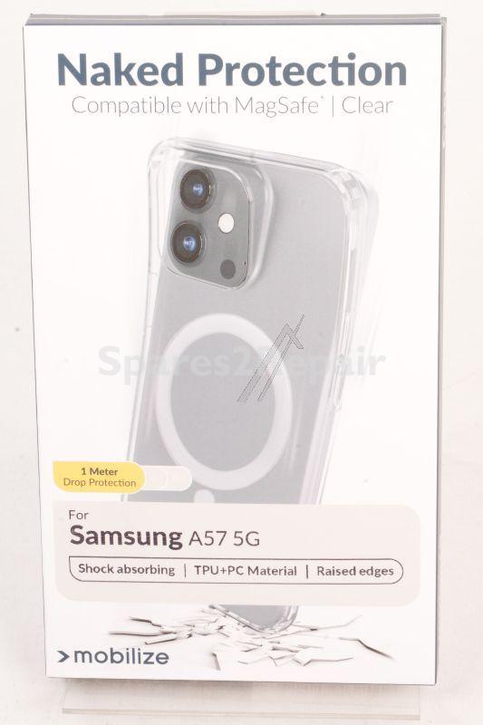 Mobilize Leather Bag Gsm - 81899 Mobilize Magsafe-compatible Naked Protective Case For Samsung Galaxy A57 5g Transparent