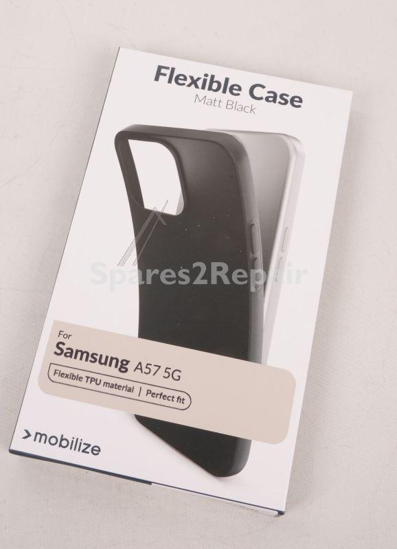 Mobilize Leather Bag Gsm - 81868 Mobilize Rubber-gelly Case For Samsung Galaxy A57 5g Matte Black