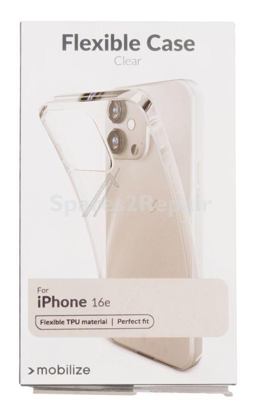 Mobilize Leather Bag Gsm - 80715 Mobilize Gelly Case Apple Iphone 16e Transparent