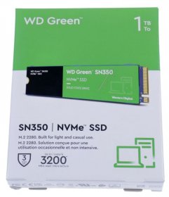 Western Digital Ssd M.2 - Wd Green™ Sn350 Wds100t3g0c 1tb Pcie Nvme Ssd Hard Drive