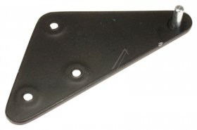 Housing Part - 4055390126 Hinge hole Cover black Abs [Electrolux Aeg]