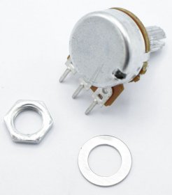 Sr Passives Mono Carbon Pot Log - 500k-0,125w Drehpoti Mono Logarith Ø=6mm -rohs-compliant-