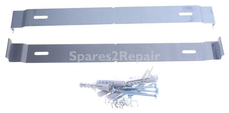 Mounting Parts - C00630629 488000630629 Chimney Fixing Brackets Trimmed Zn [Whirlpool Indesit]