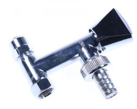 Asw Protector For Flexible Tube - 421818 Elbow Tap Chrome