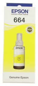 Epson Cartridge - T6644 C13t664440 Yellow Ink Bottle 70ml