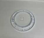 Washing Machine Window Frame - 12138100010082 Outer Frame Assembly [Midea]