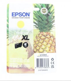 Epson Cartridge - T10h440 Epson Ink Yellow 604xl 4 0ml Xp220x-xp320x-xp420x-wf29x0