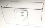 Smeg Freezer Drawer - 761170435 Lower Drawer