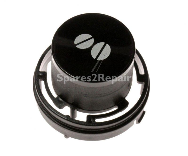 Button - 5913210181 Selector Button Black Srg Chicchi(4e)mcsa [Delonghi]