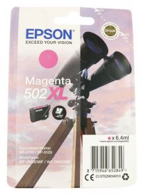 Epson Cartridge - 502xl C13t02w34010 Ink Cartridge Magenta 6 4ml