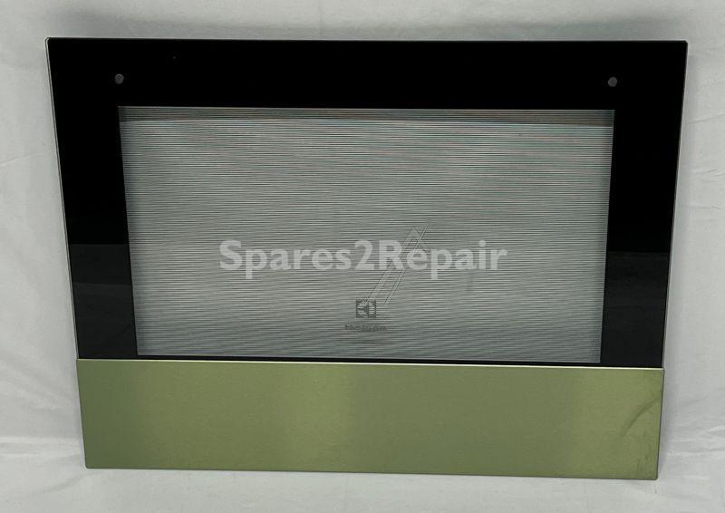 Glass Panel - 5551122970 Cooking Top With Frame Inox Ae [Electrolux Aeg]