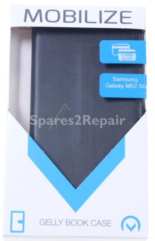 Mobilize Leather Bag Gsm - 27459 Mobilize Classic Gelly Wallet Book Case Samsung Galaxy M52 5g Black