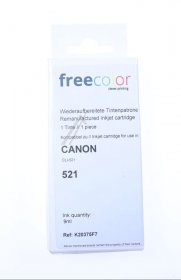 Freecolor Cartridge - Cacli521bk-ink-frc K20375f7 Ink Cartridge Black For Canon Cli-521bk
