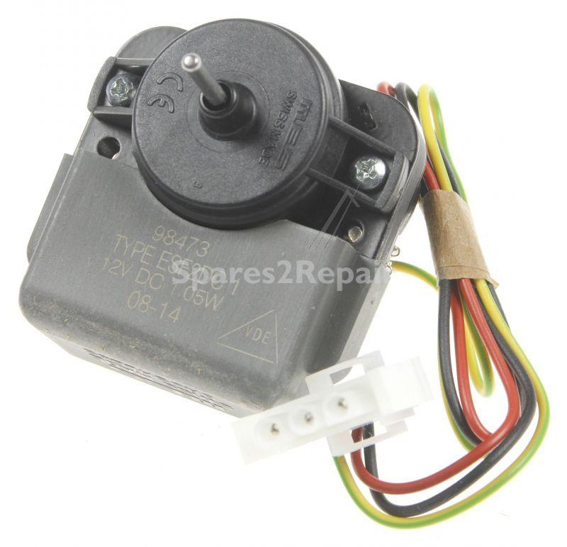 Ventilator Motor - 98473 - Esf2dc1 12v 2260074014 Fan Brass Rpm-2000 12v [Electrolux Aeg]