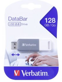 Verbatim Usb-stick 2.0 - V Databar Usb 2.0 Drive Grau 128gb