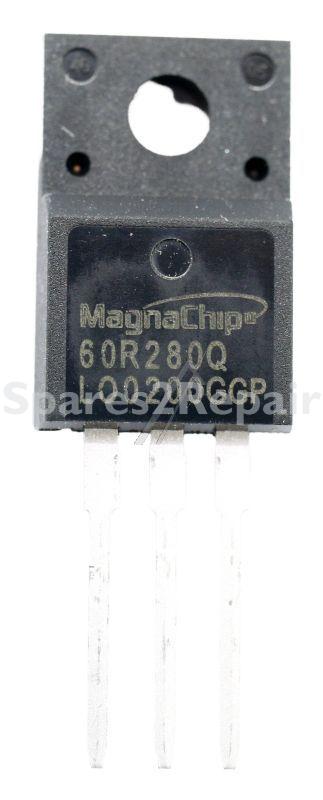 Magnachip Mos Fet Transistor - 60r280q N-kanal Mosfet, 650v 13,8a, To-220f