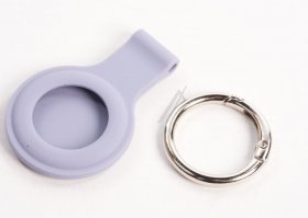 Xccess Communicator - Xccess Silicon Airtag Schlusselanhanger, Anhanger Fur Schlusselbund Lavendel