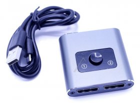 Com Display Port Connections - Displayport Bidirektionaler Umschalter & Verteiler 4k @60hz