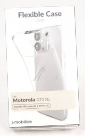 Mobilize Leather Bag Gsm - 28729 Mobilize Gelly Case Motorola Moto G73 5g Transparent