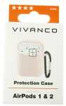 Vivanco Bag - Airpodcasevvp Protection Case For Airpods 1 & 2 Pink
