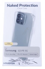 Mobilize Leather Bag Gsm - 29025 Mobilize Naked Protection Case Samsung Galaxy S23 Fe 5g Clear