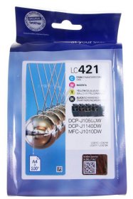 Brother Cartridge - Lc421va Cartridge Multipack Bk-c-m-y