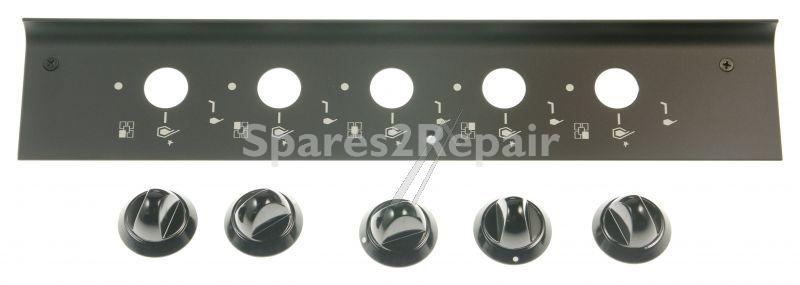 Faber Franke Roblin Operating Unit Screen - 1980877 133 0060 289 Sp Hob Black Heat 5g+knobs