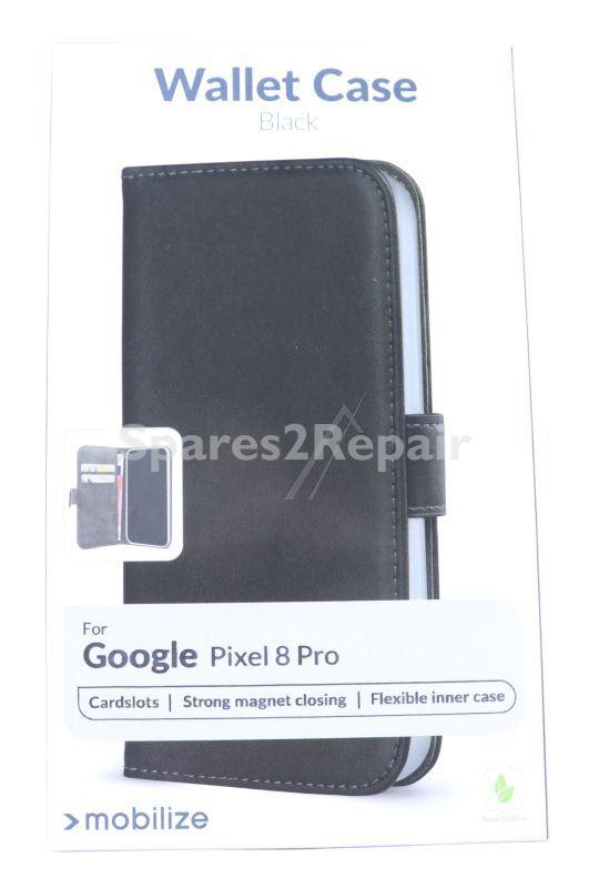 Mobilize Leather Bag Gsm - 29127 Mobilize Classic Gelly Wallet Book Case Google Pixel 8 Pro Schwarz