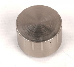 Button - C00647935 488000647935 Oven Knob Brushed Nickel Sm Sg A [Whirlpool Indesit]