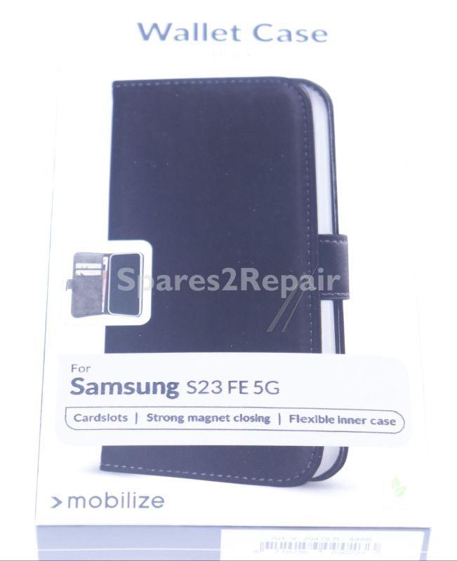 Mobilize Leather Bag Gsm - 29479 Mobilize Classic Gelly Wallet Book Case Samsung Galaxy S23 Fe 5g Black