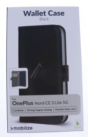 Mobilize Leather Bag Gsm - 28832 Mobilize Classic Gelly Wallet Book Case Oneplus Nord Ce 3 Lite 5g Black