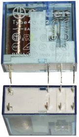 Finder Pcb Relay To 48v - 36vdc 8a-250vac 8a-250v Relais 2xum Rm=5mm