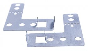 Compatible Square Bracket - Mounting Bracket Set For Left And Right Side Alternative For Bosch-siemens 00165778-00170664