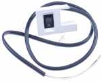 Silverline Light Switch For Extraction Hoods - Yt459 1140 01 Lamp Switch Set-1140 White