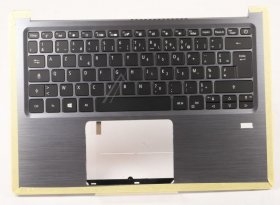 Acer Fr French Notebook keyboards - 6b hfdn1 f12 Cover Upper Silver With Keyboard French Blue