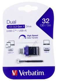 Verbatim Usb-stick 3.0 - Store N Go Dual Drive Usb 3.0-usb C 32gb
