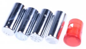 Galvamet Key Button - R01039 R set Tasti+gemma Scat com Elin