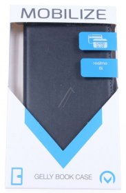 Mobilize Leather Bag Gsm - 27452 Mobilize Classic Gelly Wallet Book Case Realme 8i Black