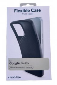 Mobilize Leather Bag Gsm - 28677 Mobilize Rubber Gelly Case Google Pixel 7a Matt Black