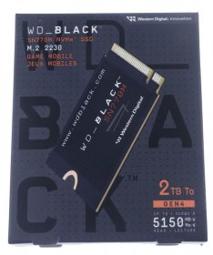 Western Digital Internal Ssd Drive - Wds200t3x0g Wd Black Sn770m 2tb M 2 2230 Nvme Ssd