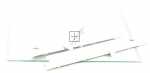 Glass Panel - 4055954624 Glass Shelf rails kit 511x437mm [Electrolux Aeg]