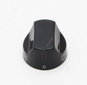 Timer Button - 140137669028 Knob Function Black 5+0 [Electrolux Aeg]