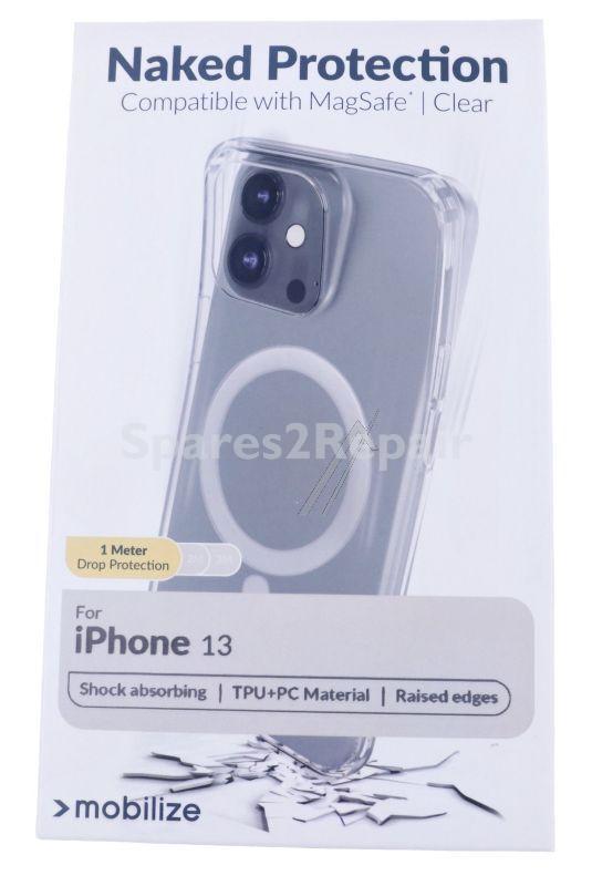 Mobilize Leather Bag Gsm - 27678 Mobilize Magsafe Compatible Naked Protection Case For Apple Iphone 13 Transparent