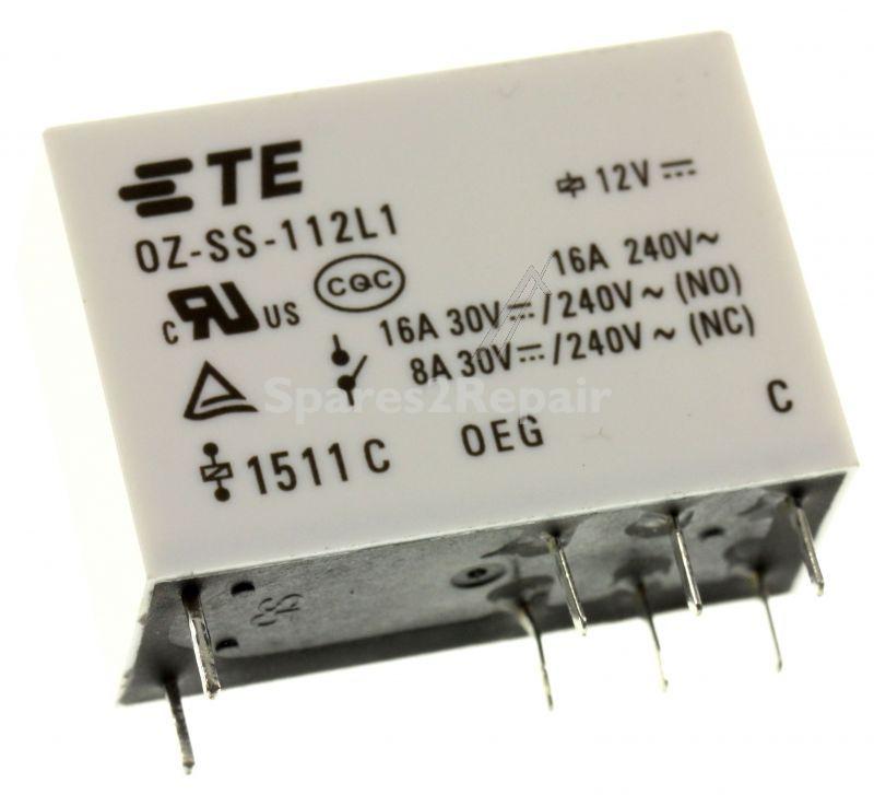 Te Connectivity Pcb Relay To 12v - 12vdc 16a-240vac Relay
