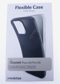 Mobilize Leather Bag Gsm - 29604 Mobilize Rubber Gelly Case Xiaomi Poco X6 Pro 5g Matt Black