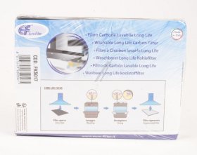 Eurofilter Carbon Filter - Fks017 Carbon Filter Alternative For Electrolux