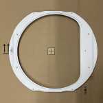 Smeg Housing Frame - 762372861 Glass Crcle Pls-2