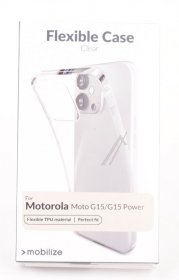 Mobilize Leather Bag Gsm - 80319 Mobilize Gelly Case Motorola Moto G15-g15 Power Clear