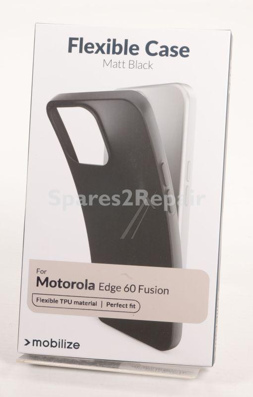 Mobilize Leather Bag Gsm - 80911 Mobilize Rubber Gelly Case Motorola Edge 60 Fusion Matte Black