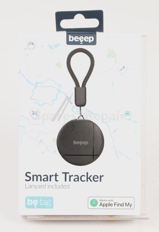 Beeep Communicator - 80551 Beeep Betag Find My Tracker Schwarz & Schlusselanhanger Schwarz - 1 Pack